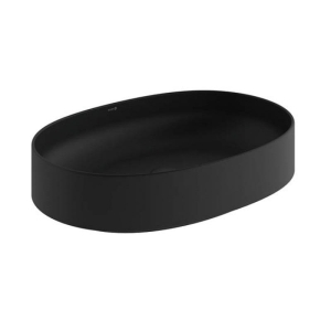 KLUDI RESA O umywalka nablatowa 60 cm, czarny mat