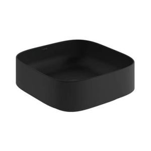 KLUDI RESA C umywalka nablatowa 40 cm, czarny mat