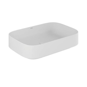 KLUDI RESA S umywalka nablatowa 60 cm, biały mat