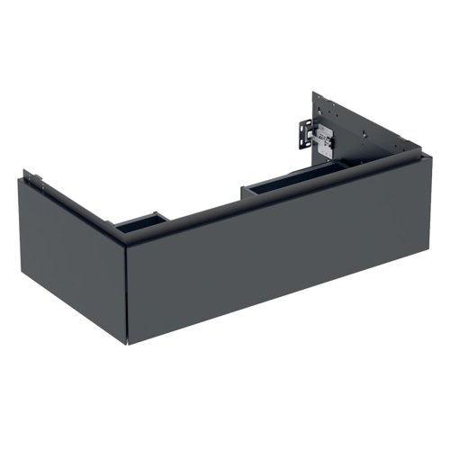 GEBERIT ONE szafka pod umywalkę 88 cm, czarny mat