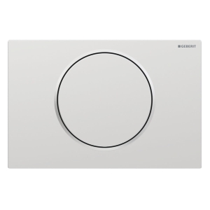 GEBERIT Przycisk uruchamiający Sigma10, przedni, chrom mat, easy-to-clean, okrągły