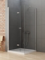 NEW TRENDY NEW SOLEO 80x90 cm kabina prostokątna, szkło transparentne