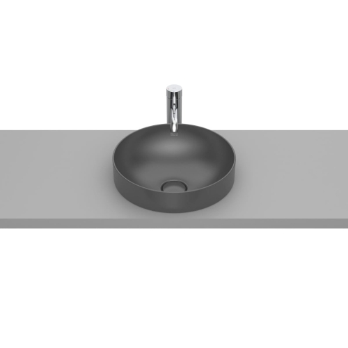 ROCA INSPIRA ROUND umywalka nablatowa, onyks