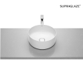 ROCA INSPIRA ROUND umywalka nablatowa 37 cm, supraglaze