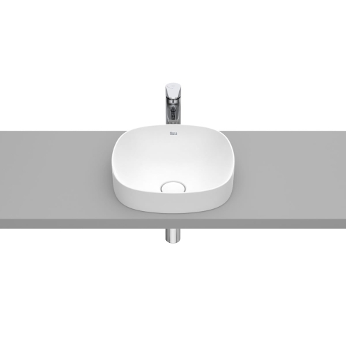 ROCA INSPIRA SOFT umywalka wpuszczana w blat 37 cm, biały mat