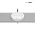ROCA INSPIRA SOFT umywalka wpuszczana w blat 37 cm, supraglaze