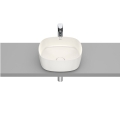 ROCA INSPIRA SOFT umywalka nablatowa 37 cm, beżowa