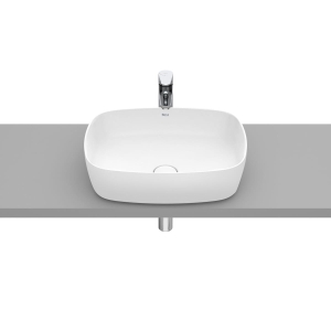 ROCA INSPIRA SOFT umywalka nablatowa 50 cm, biały mat