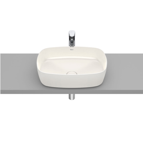 ROCA INSPIRA SOFT umywalka nablatowa 50 cm, beżowa