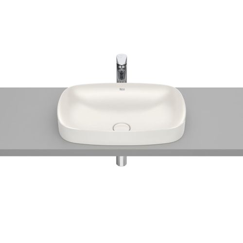ROCA INSPIRA SOFT umywalka wpuszczana w blat 55 cm, beżowa