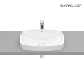 ROCA INSPIRA SOFT umywalka wpuszczana w blat 55 cm, supraglaze
