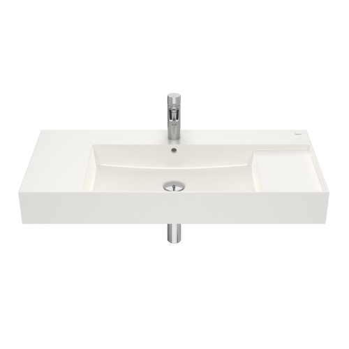 ROCA INSPIRA SQUARE umywalka klasyczna 100 cm, beż