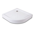 BASE PROMO brodzik półokrągły 80x80 cm, biały