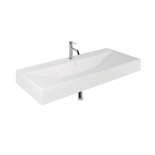 KLUDI RESA umywalka wisząca 121 cm, biała