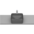 ROCA INSPIRA SQUARE umywalka nablatowa, onyx