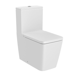 ROCA INSPIRA SQUARE miska WC do kompaktu, biały mat