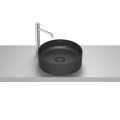 ROCA TERRA umywalka nablatowa 39 cm, czarny mat