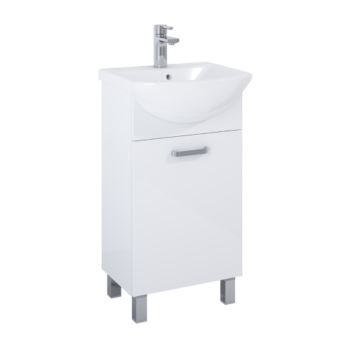 ELITA SUNN zestaw szafka z umywalką DAKAR 45 cm, biała