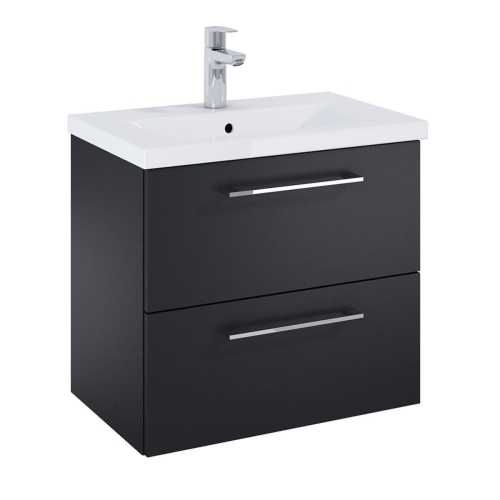 ROCA ROMA COMPACT szafka łazienkowa 60 cm, czarny mat