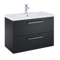 ROCA ROMA COMPACT szafka łazienkowa 80 cm, czarny mat
