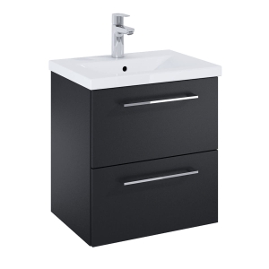 ROCA ROMA COMPACT szafka łazienkowa 50 cm, czarny mat