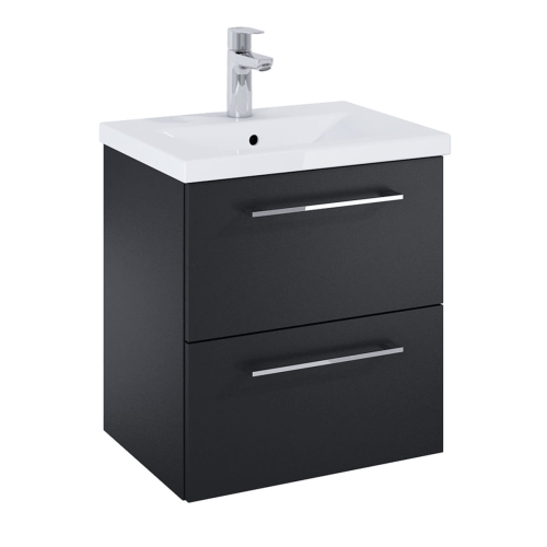 ROCA ROMA COMPACT szafka łazienkowa 50 cm, czarny mat