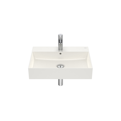 ROCA INSPIRA SQUARE umywalka wisząca 60 cm, beż