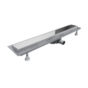 SCHEDPOL BASE-LOW odpływ liniowy 100 cm, chrom