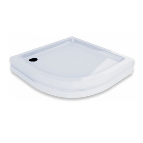 RAVAK RONDA BASIC brodzik półokrągły 80x80 cm, biały