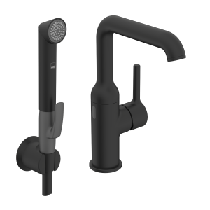 ORAS OPTIMA STYLE HYBRID bateria umywalkowa stojąca, czarna