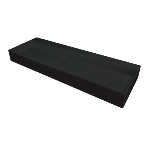 DEANTE umywalka BLUR nero 1000x400 mm z maskownicą