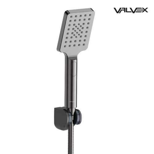 VALVEX LOFT zestaw natryskowy, gun metal