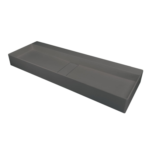 DEANTE umywalka BLUR antracyt metalik 800x400 mm