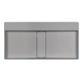DEANTE umywalka BLUR szary metalik 800x400 mm