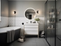 RUKE LUSTRO ARCUS LED SLIM 80 cm, barwa zimna