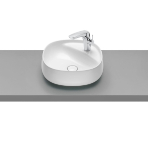 ROCA BEYOND umywalka nablatowa 45 cm, biały połysk