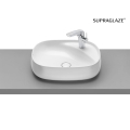 ROCA BEYOND umywalka nablatowa 56 cm, supraglaze