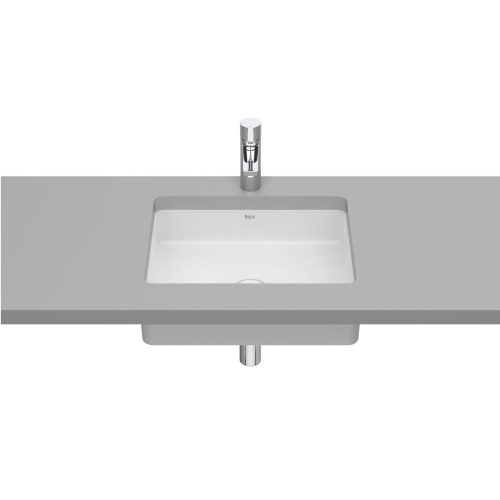 ROCA INSPIRA SQUARE umywalka podblatowa 43 cm, biały mat