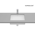 ROCA INSPIRA SQUARE umywalka podblatowa 43 cm, supraglaze