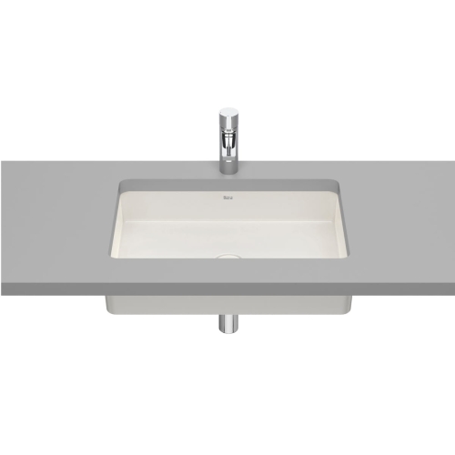 ROCA INSPIRA SQUARE umywalka podblatowa 54 cm, beżowa