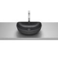 ROCA OPTICA umywalka nablatowa 35 cm, czarny mat