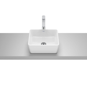 ROCA OPTICA umywalka nablatowa 35 cm, biały połysk