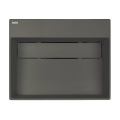 DEANTE umywalka CORREO granit antracyt/titanium