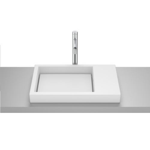 ROCA HORIZON umywalka nablatowa, biały mat