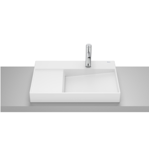 ROCA HORIZON umywalka nablatowa, biały mat 