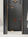 NEW TRENDY AVEXA COPPER BRUSHED drzwi wnękowe otwierane 110x200 cm, prawe