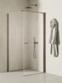 NEW TRENDY NEW SOLEO GUNMETAL kabina kwadratowa 80x80 cm, szkło transparentne