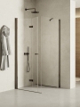 NEW TRENDY NEW SOLEO GUNMETAL kabina kwadratowa 80x80 cm, szkło transparentne