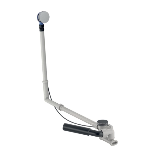 GEBERIT zestaw odpływowo-przelewowy, d52, długość 73 cm, z zestawem wykończeniowym