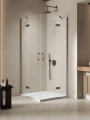 NEW TRENDY NESTA GUNMETAL BRUSHED kabina kwadratowa 80x80 cm, szkło transparentne